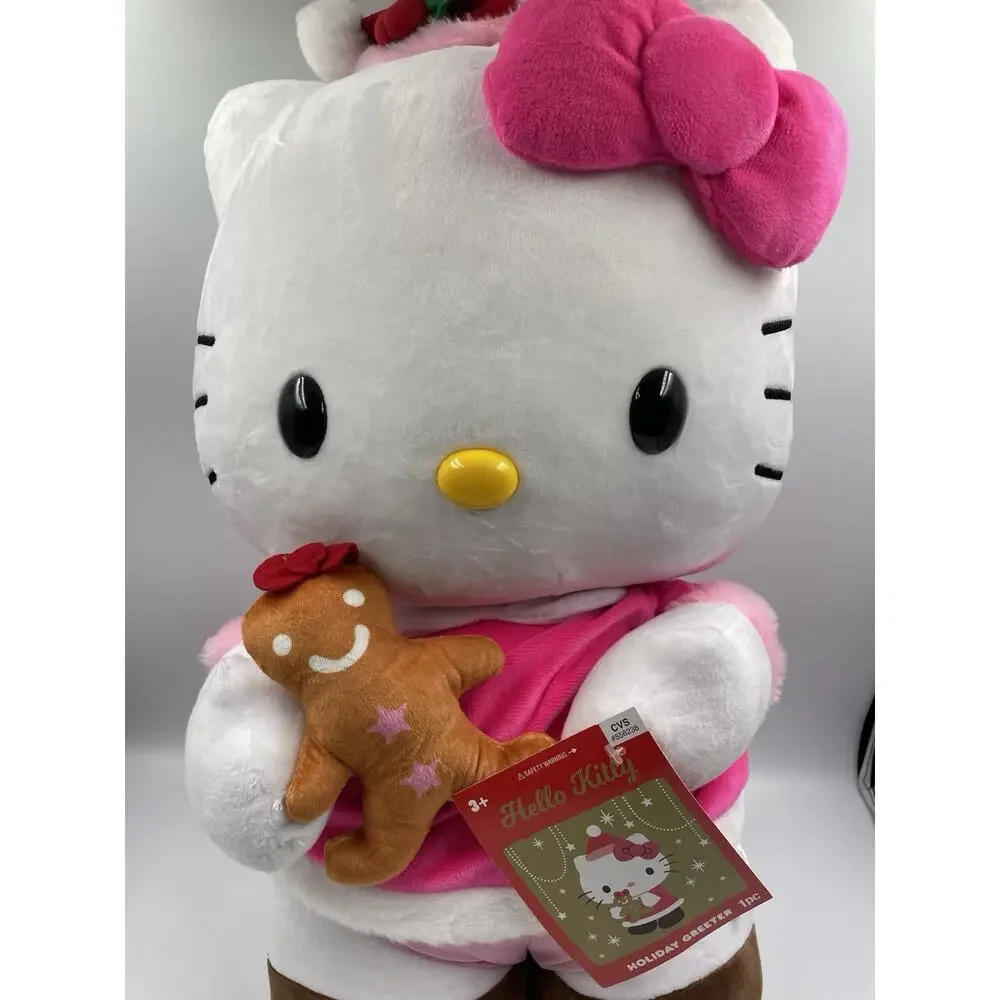 Sanrio | Toys | Hello Kitty Christmas Gingerbread Greeter 225 Cvs ...